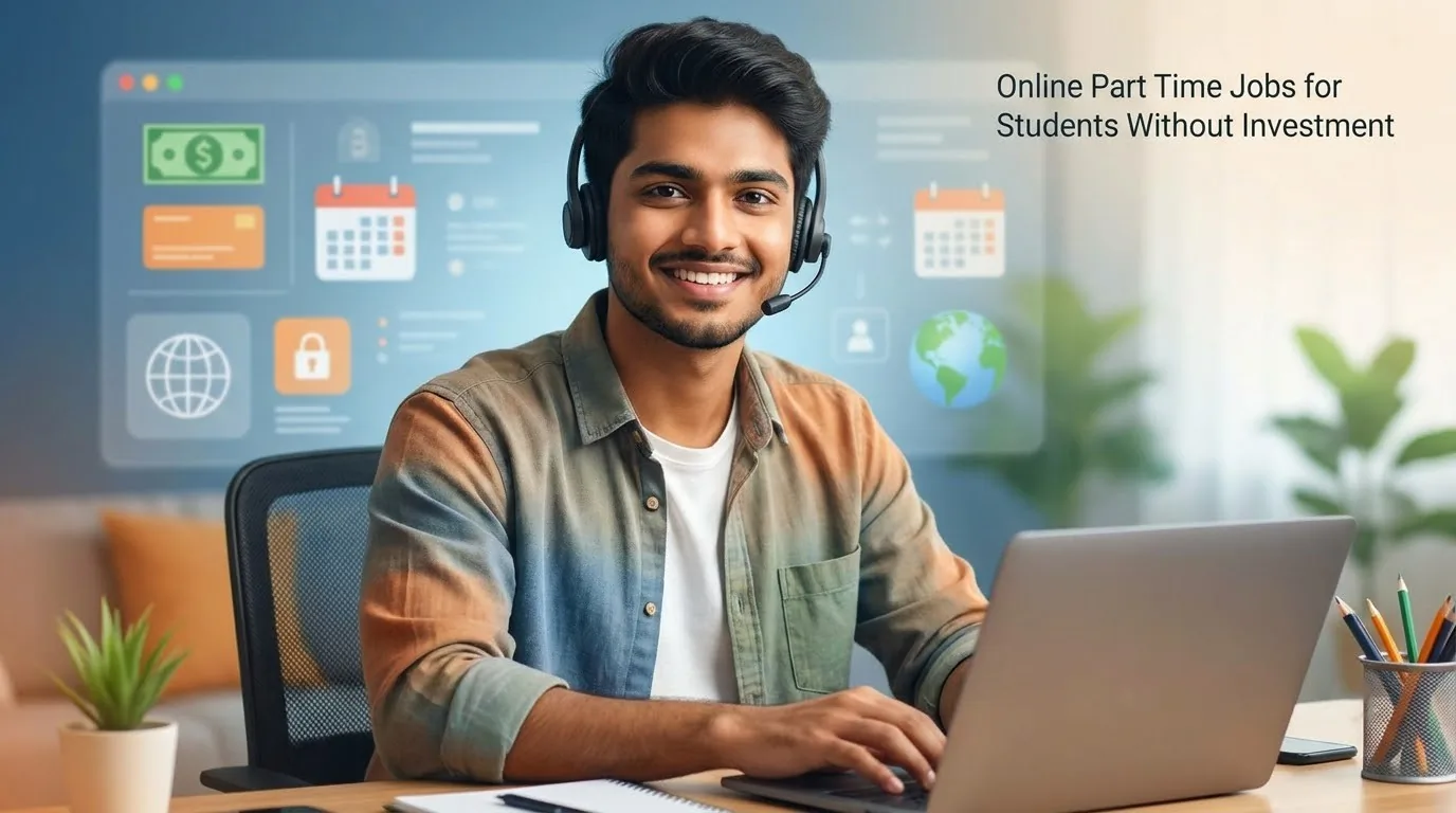 Online Part Time Jobs for Students Without Investment