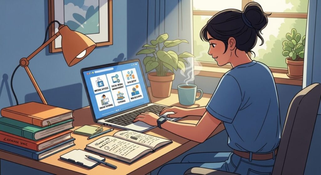 online work from home jobs for students
