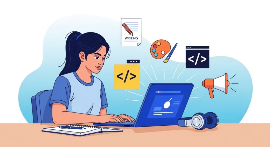 skills for online jobs for students
