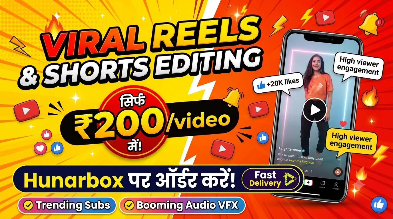 Professional Short Video Editing | Reels, Shorts & TikTok