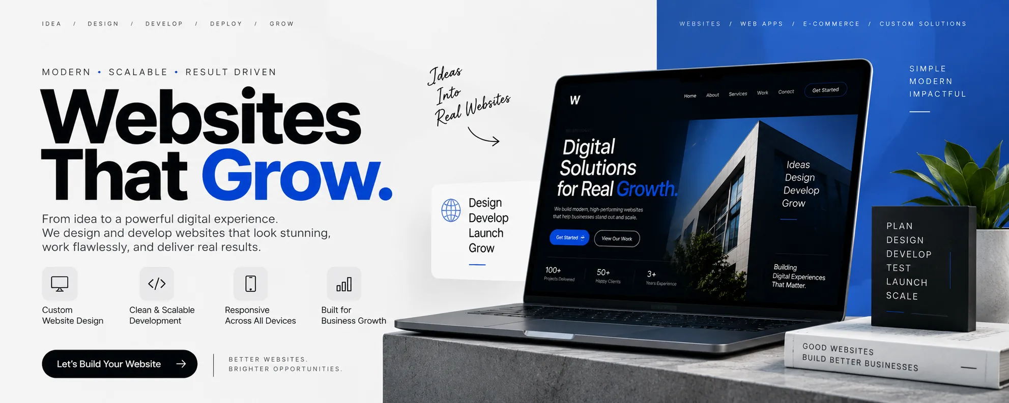 Custom Website Development for Businesses & Brands